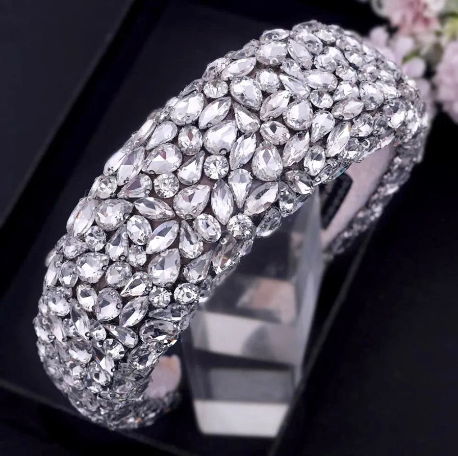 Wedding Hair Accessories - Royal Austrian Crystal Bridal Tiara