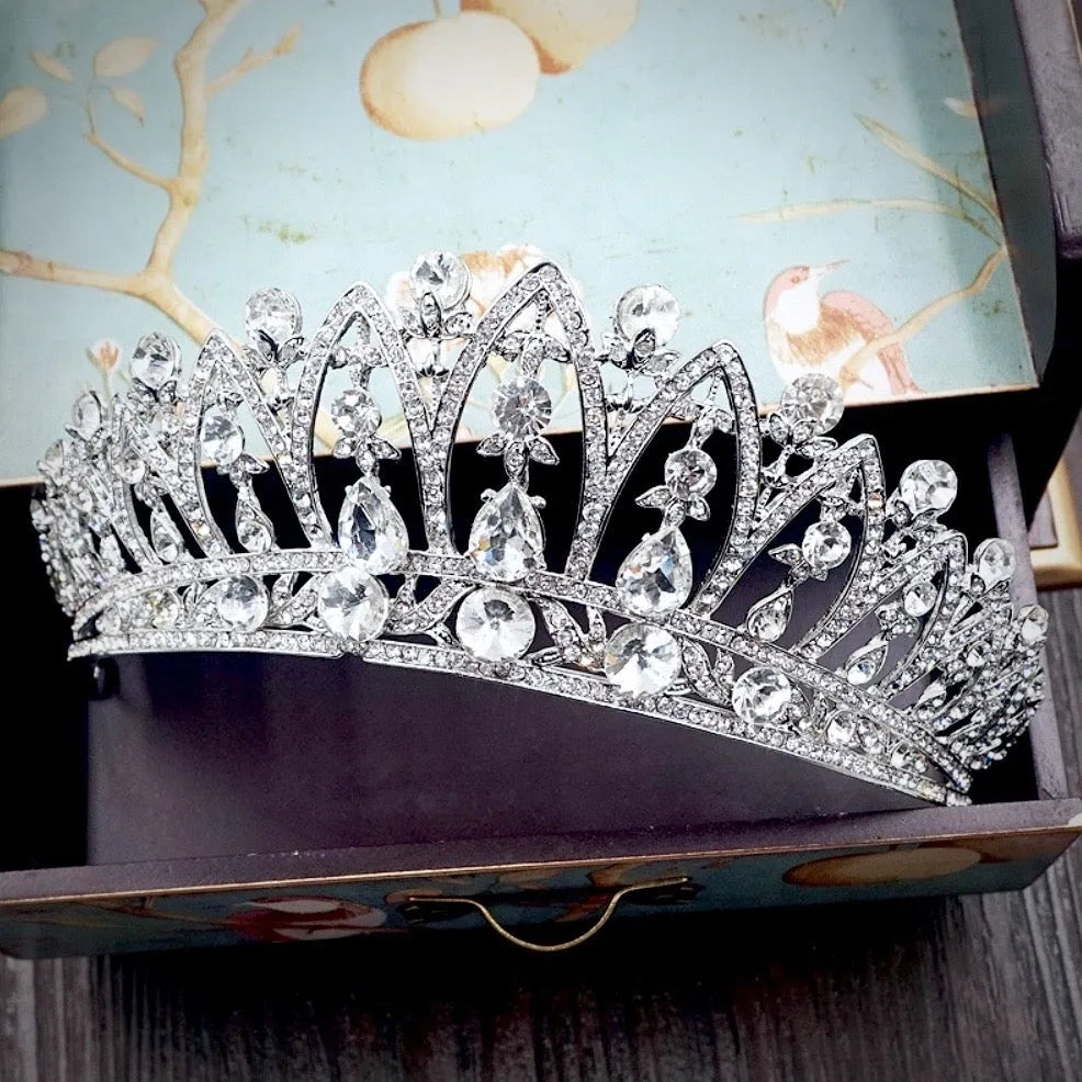 "Ericka" - Wedding Crystal Tiara