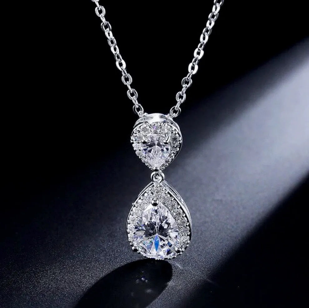 Wedding Jewelry - Cubic Zirconia Bridal Jewelry Set