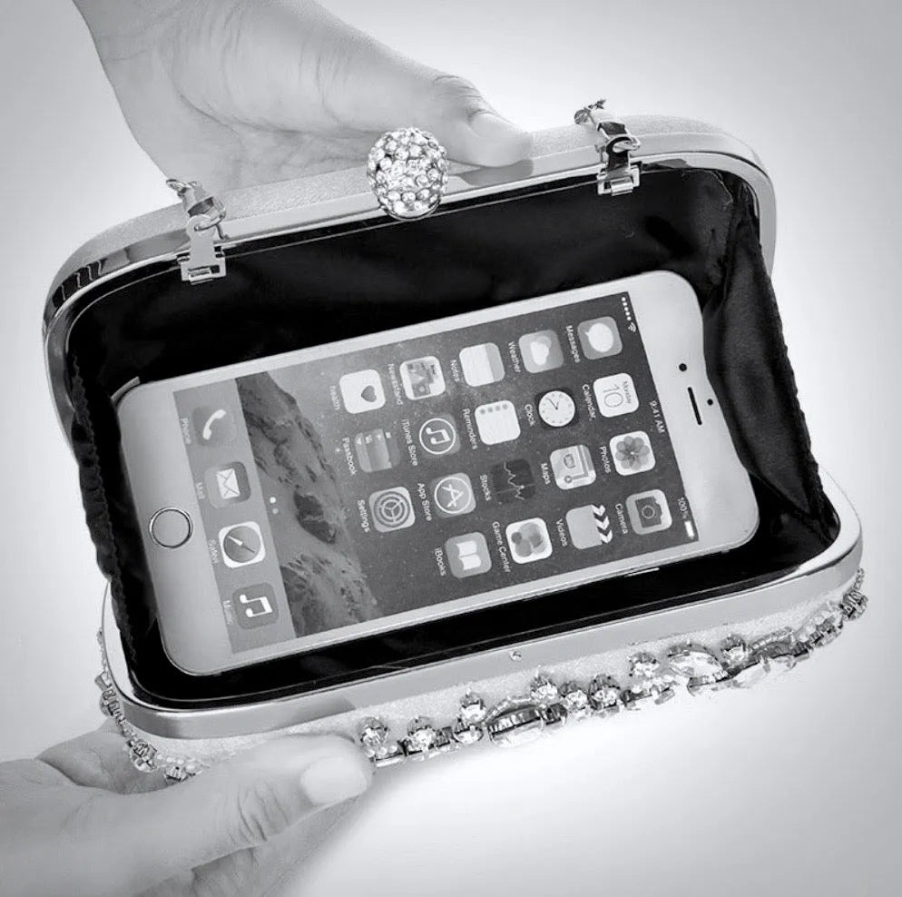 Wedding Accessories - Beaded Bridal Handbag Clutch