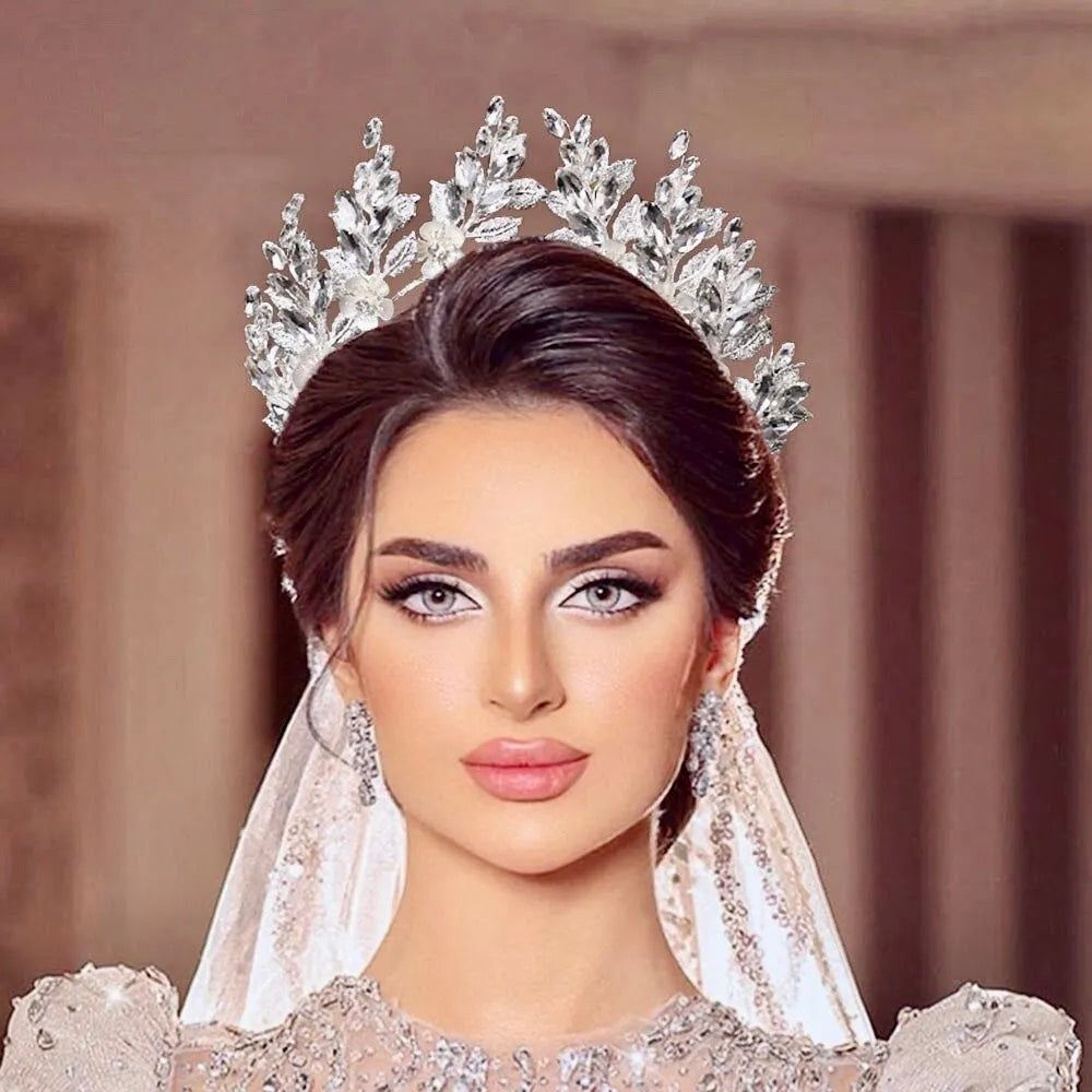 Wedding Hair Accessories Rhinestone Bridal Headband Tiara