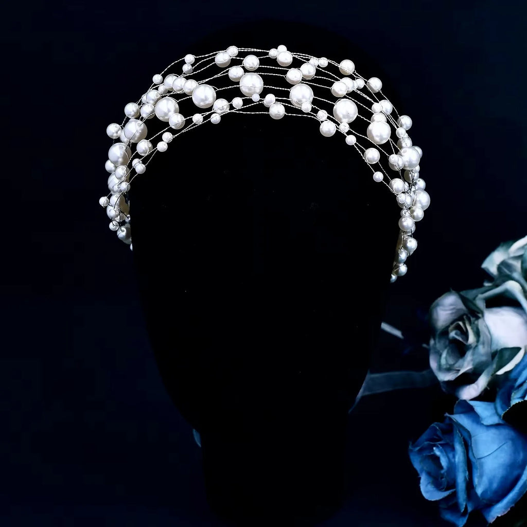 Wedding Hair Accessories - Pearl Bridal Headband