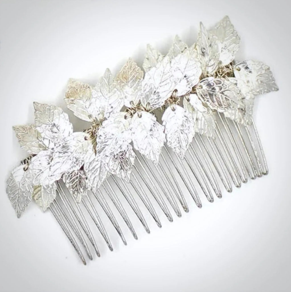 Wedding Hair Accessories - Silver Bridal Hair Comb