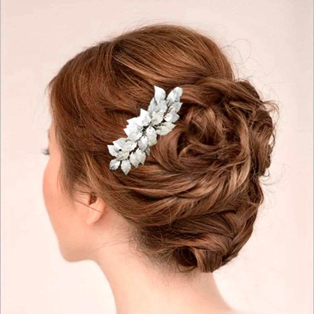 Wedding Hair Accessories - Silver Bridal Hair Comb
