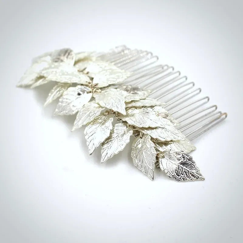 Wedding Hair Accessories - Silver Bridal Hair Comb
