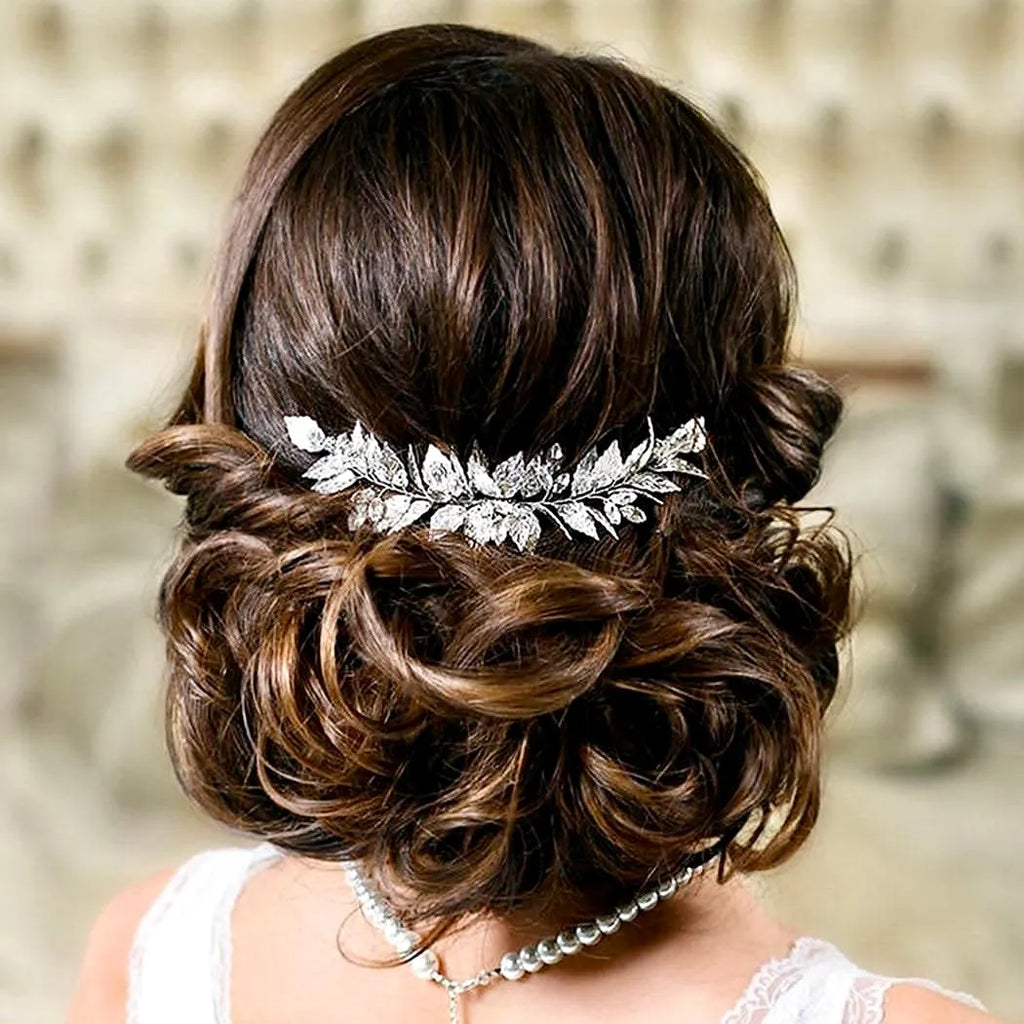 Wedding Hair Accessories - Silver Bridal Hair Comb