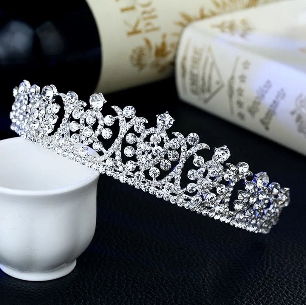 Bridal Hair Accessories - Wedding Crystal Tiara