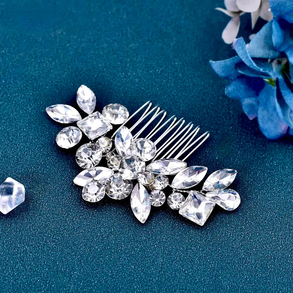 Wedding Hair Accessories - Delicate Crystal Bridal Hair Comb