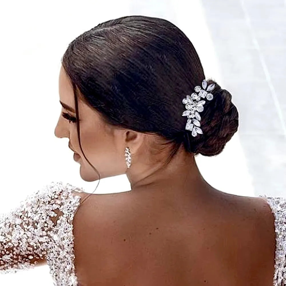 Wedding Hair Accessories - Delicate Crystal Bridal Hair Comb