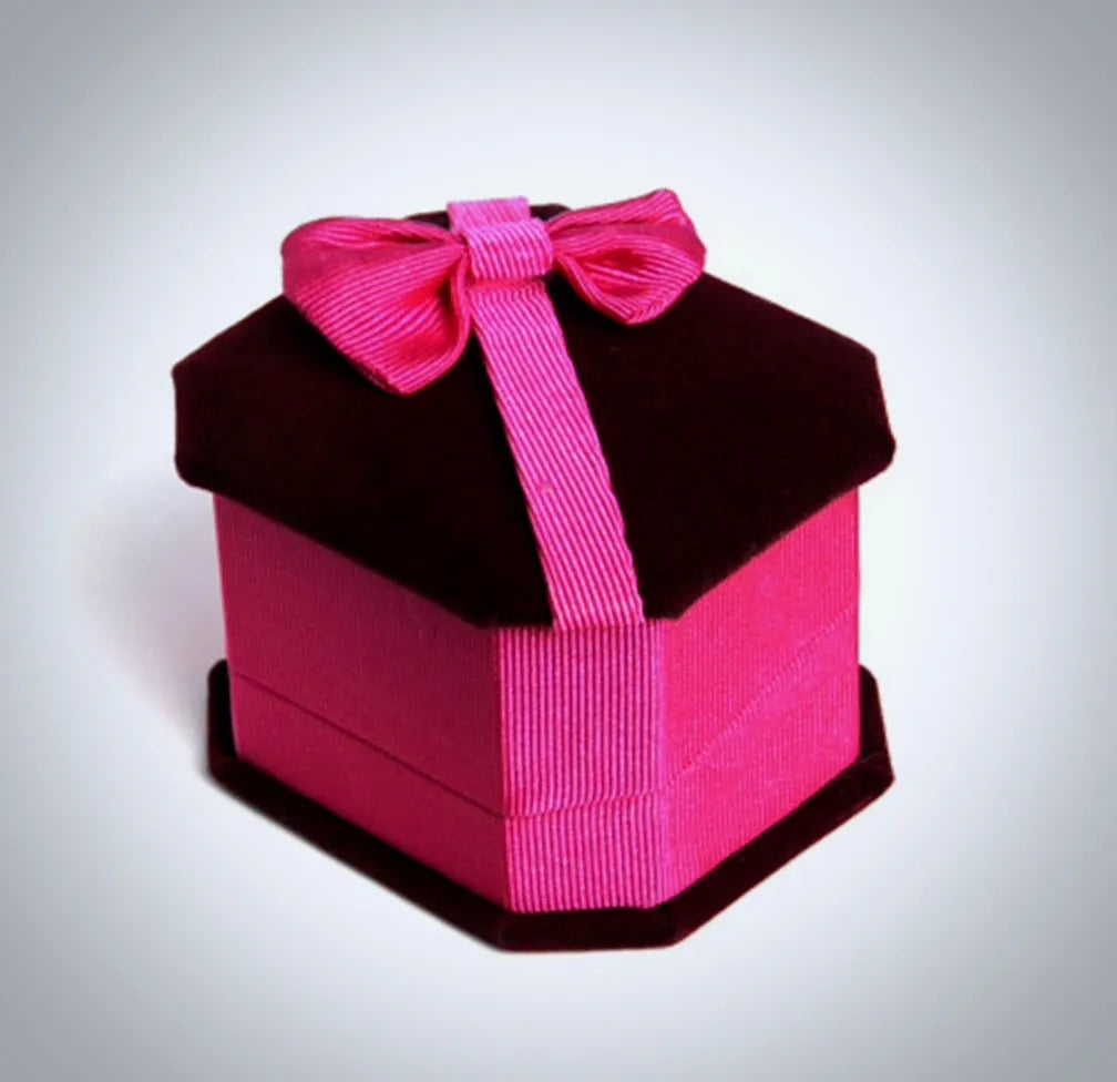 Wedding - Velvet Ring Boxes - More Colors Available