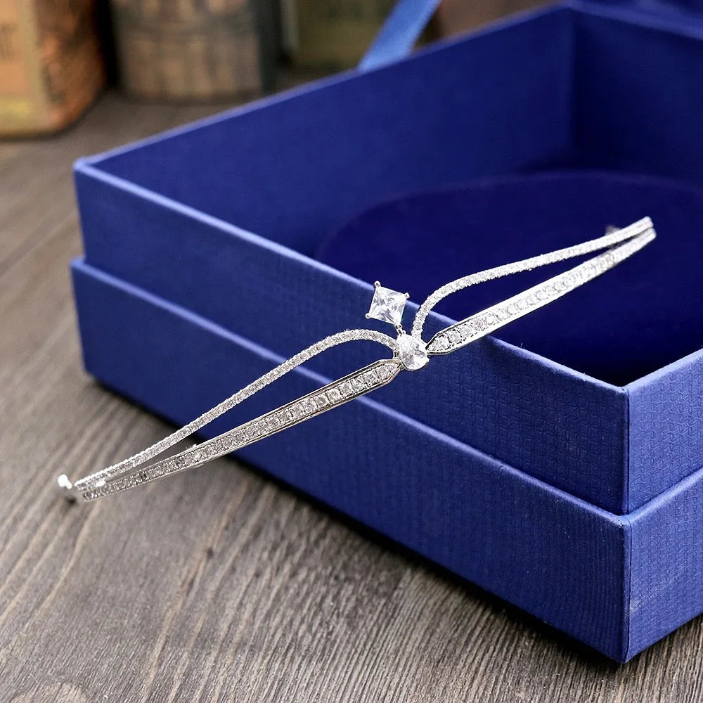 Wedding Hair Accessories - Wedding Cubic Zirconia Tiara