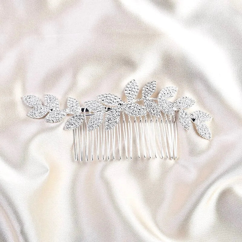Wedding Hair Accessories - Crystal Bridal Hair Comb - Available in Rose Gold, Silver and Yellow Gold