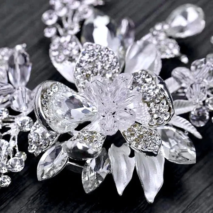 Wedding Hair Accessories - Austrian Crystal Bridal Headband / Hair Vine