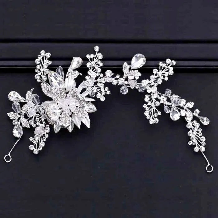Wedding Hair Accessories - Austrian Crystal Bridal Headband / Hair Vine