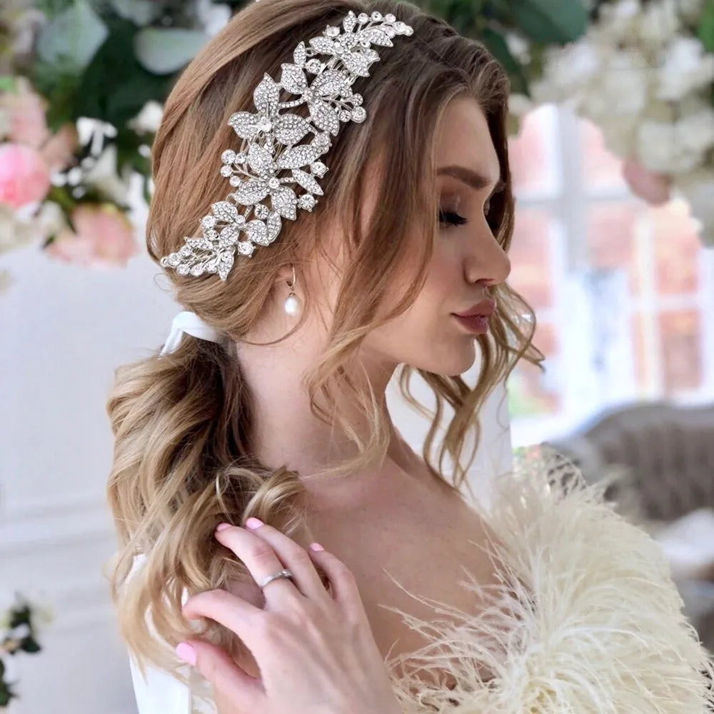 Wedding Hair Accessories - Austrian Crystal Bridal Hair Comb