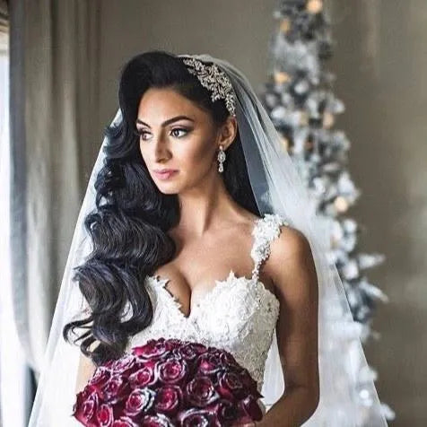 Wedding Hair Accessories - Austrian Crystal Bridal Hair Comb