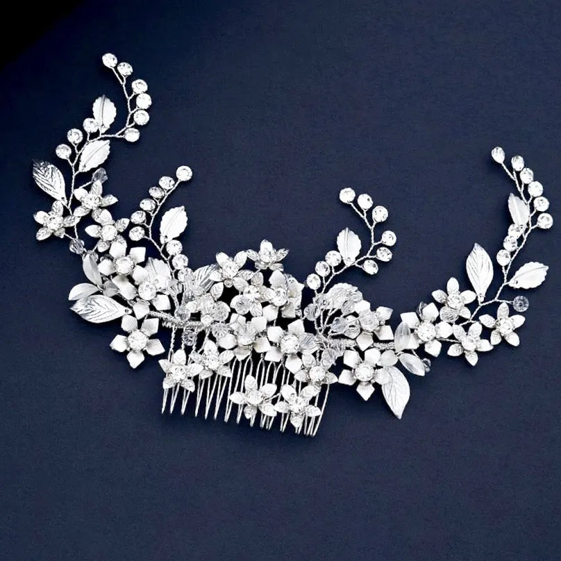 Wedding Hair Accessories - Austrian Crystal Bridal Hair Comb