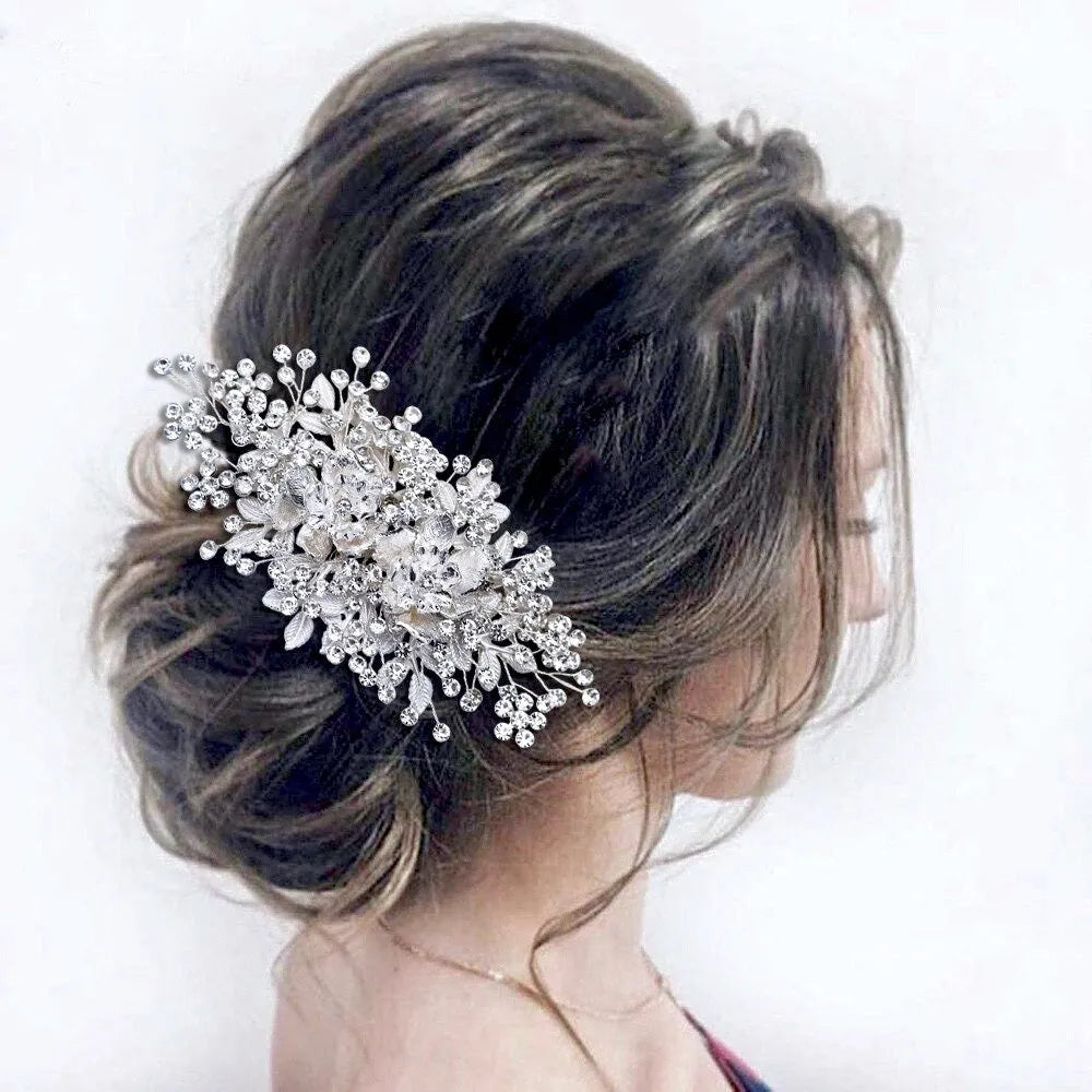 Wedding Hair Accessories - Crystal Bridal Hair Comb