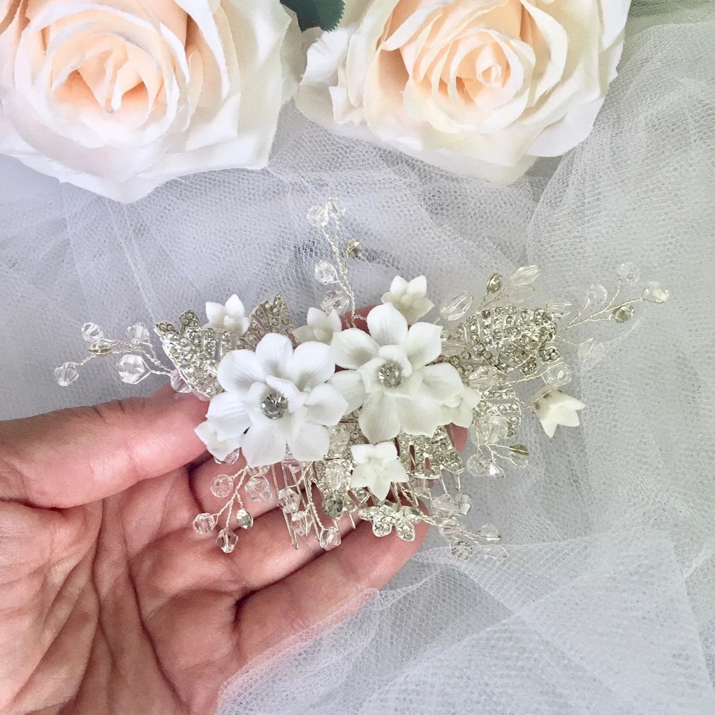 Wedding Hair Accessories - Crystal Bridal Hair Comb
