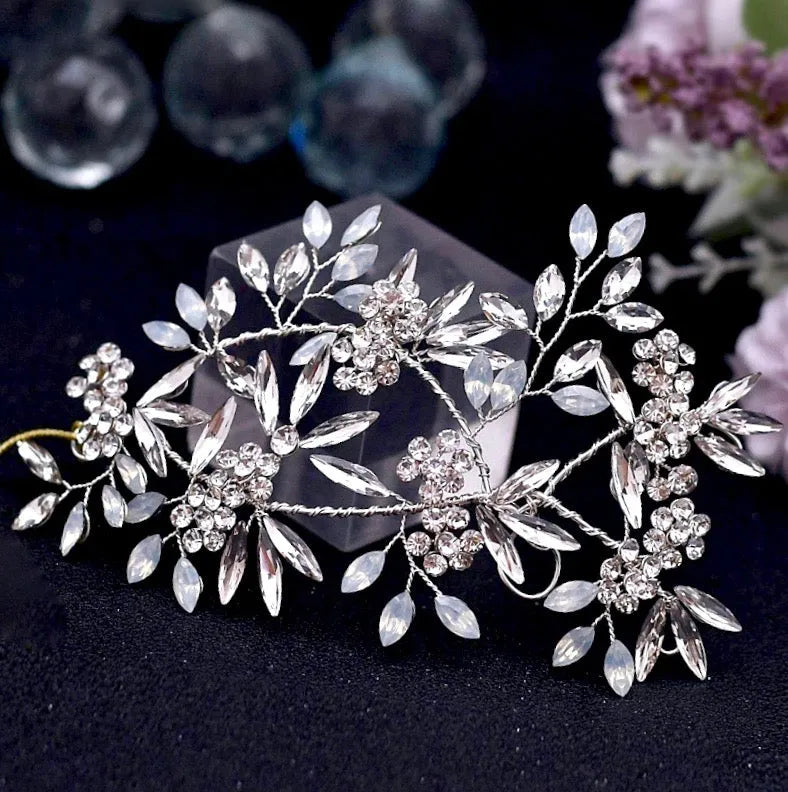 Wedding Hair Accessories - Opal Bridal Hair Clip