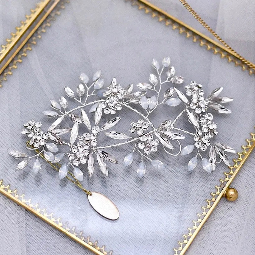 Wedding Hair Accessories - Opal Bridal Hair Clip