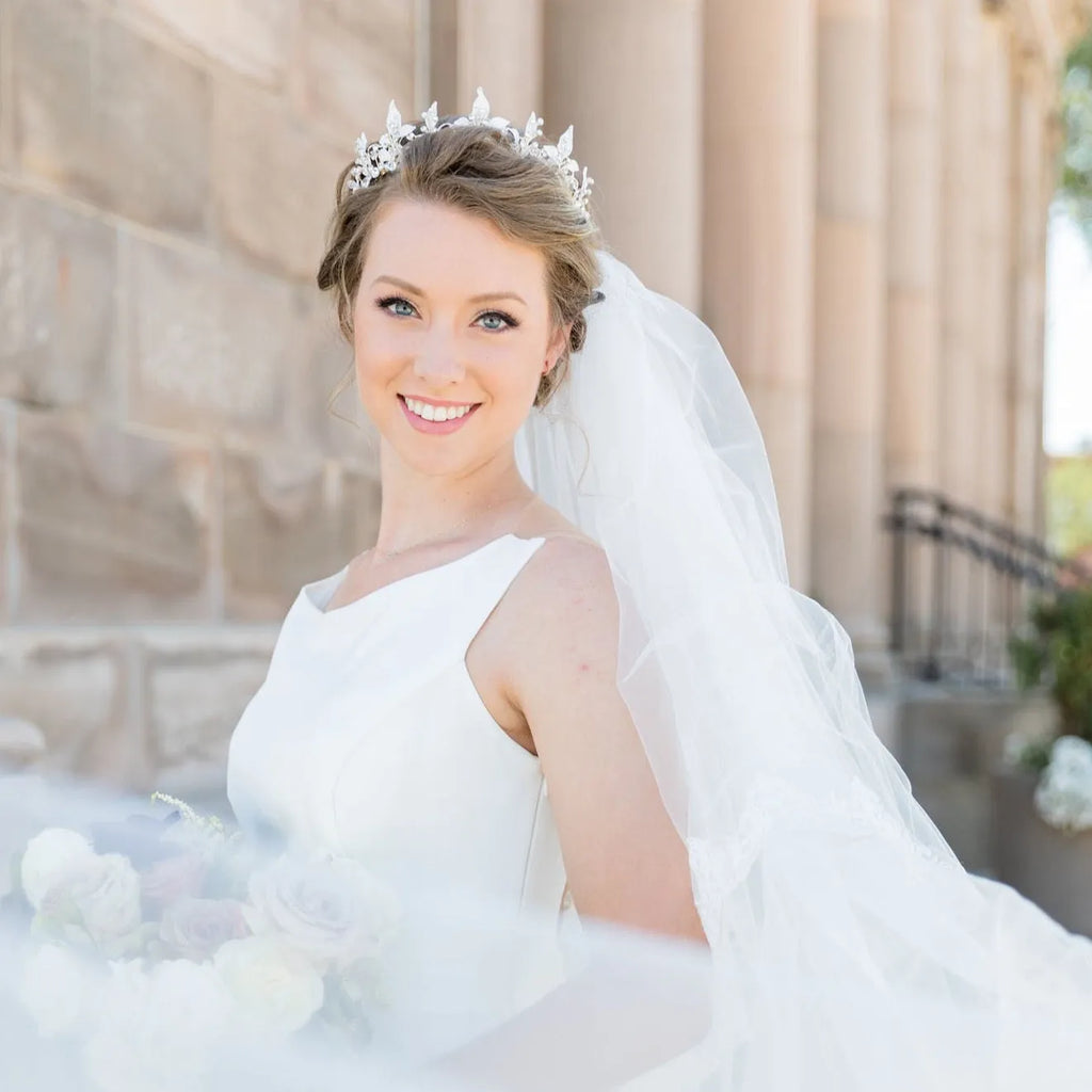 Wedding Hair Accessories - Bohemian Gold Bridal Tiara