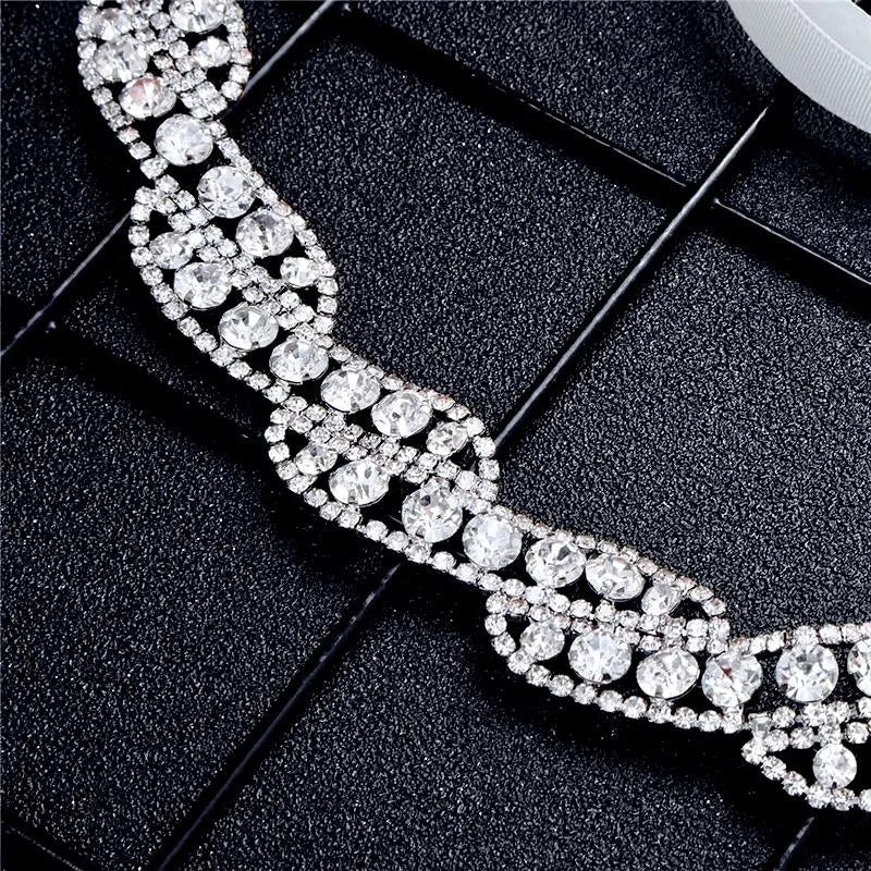 Wedding Accessories - Rhinestone Bridal Belt/Sash - Available in Rose Gold and Silver 