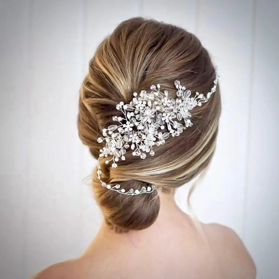 Wedding Hair Accessories - Austrian Crystal Bridal Hair Vine