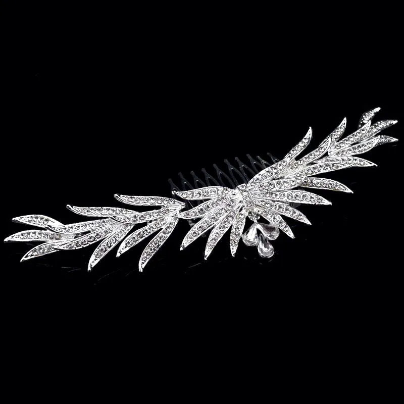 Wedding Hair Accessories - Austrian Crystal Bridal Hair Comb