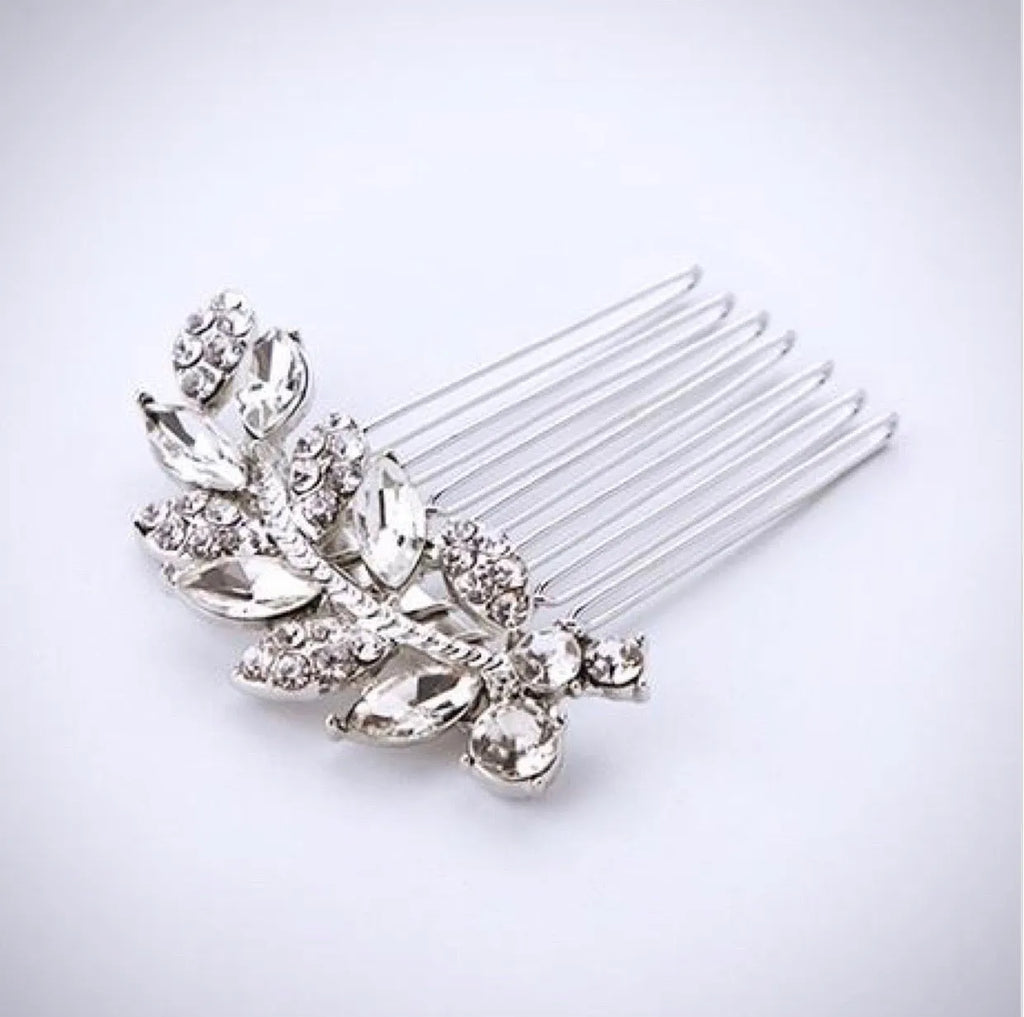 Wedding Hair Accessories - Crystal Bridal Hair Comb - Available in Gold and Silver
