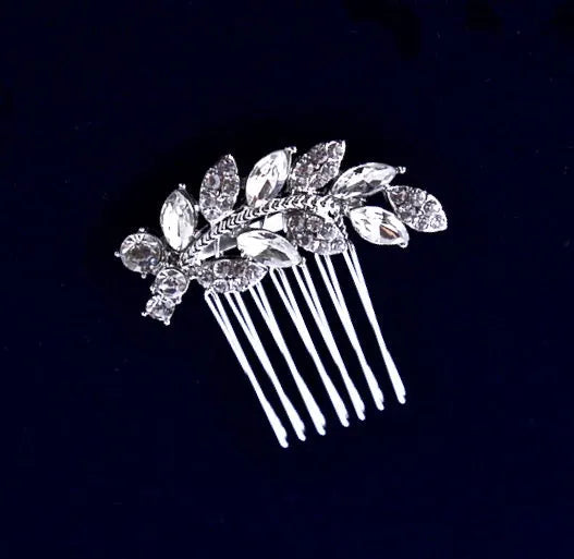Wedding Hair Accessories - Crystal Bridal Hair Comb - Available in Gold and Silver