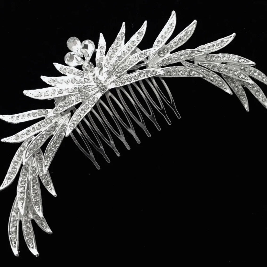 Wedding Hair Accessories - Austrian Crystal Bridal Hair Comb