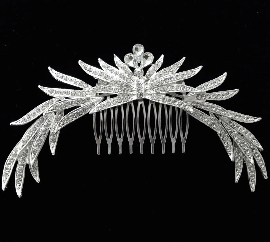 Wedding Hair Accessories - Austrian Crystal Bridal Hair Comb