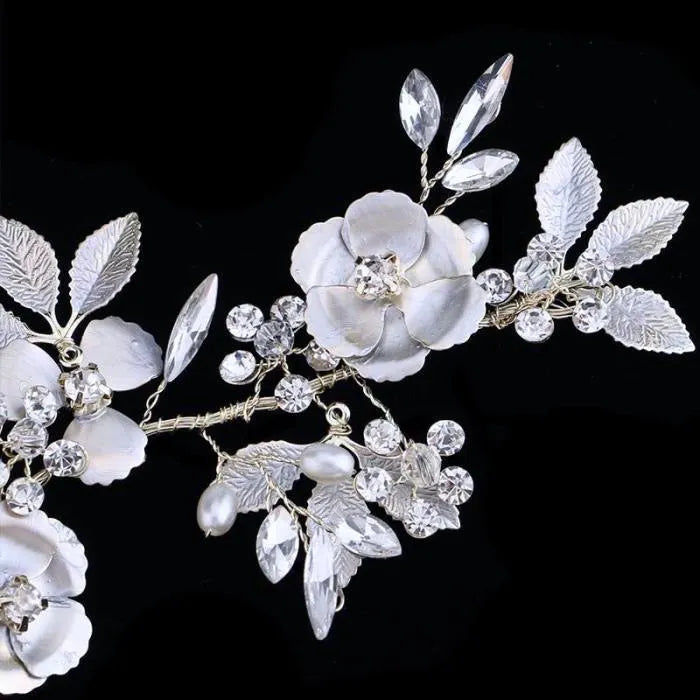 Wedding Hair Accessories - Pearl and Crystal Bridal Hair Comb