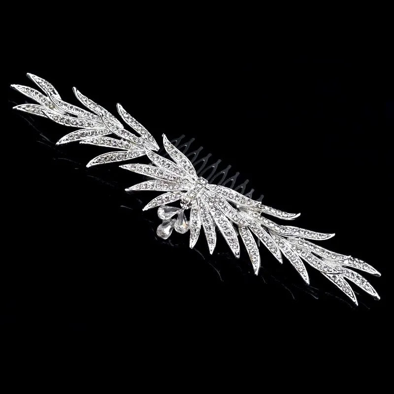 Wedding Hair Accessories - Austrian Crystal Bridal Hair Comb
