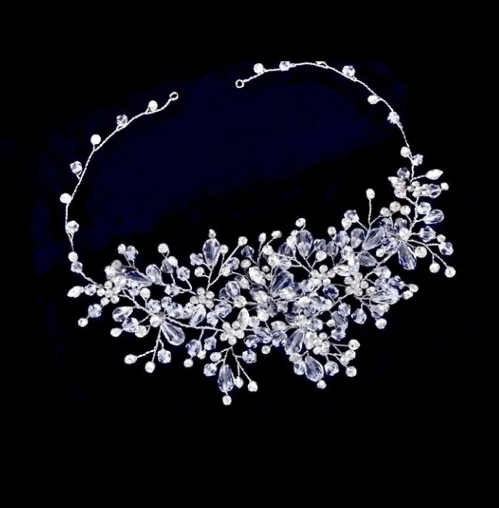 Wedding Hair Accessories - Austrian Crystal Bridal Hair Vine
