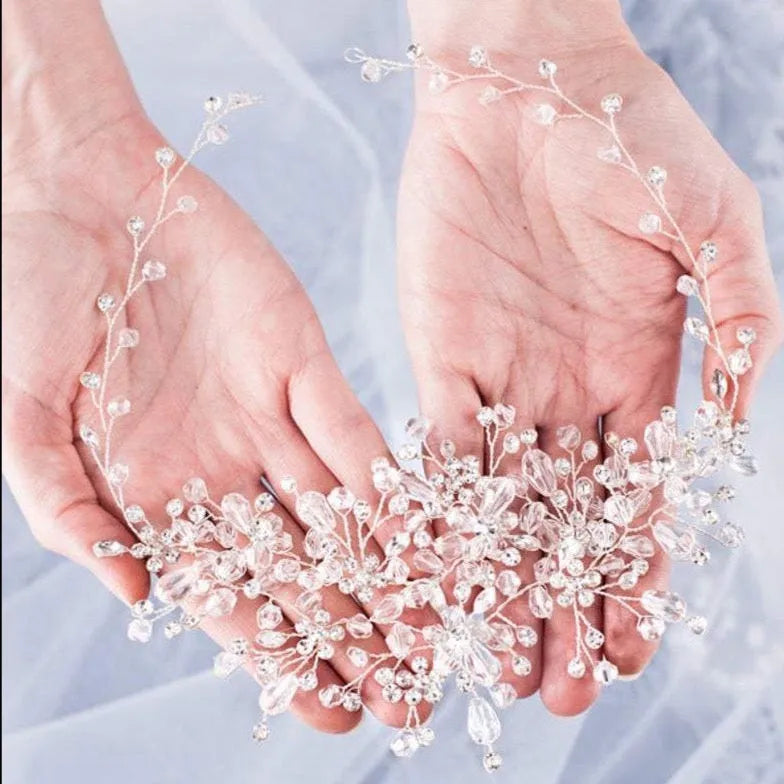 Wedding Hair Accessories - Austrian Crystal Bridal Hair Vine