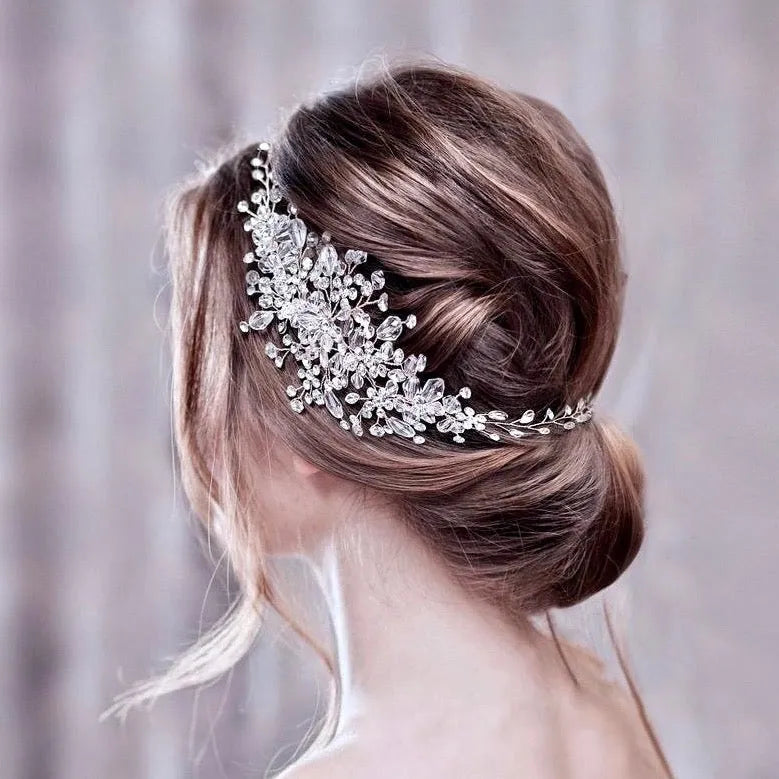 Wedding Hair Accessories - Austrian Crystal Bridal Hair Vine
