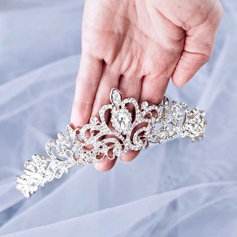 Wedding Hair Accessories - Bridal Crystal Tiara