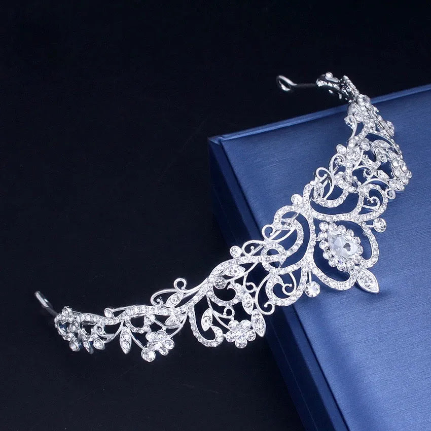 Wedding Hair Accessories - Bridal Crystal Tiara