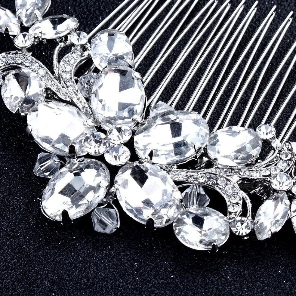 "Sarah" - Austrian Crystal Hair Comb