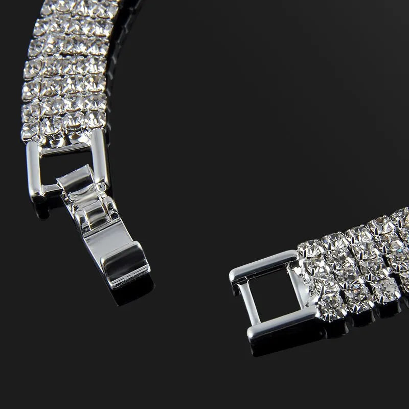 "Zelda" - Cubic Zirconia Bridal Bracelet