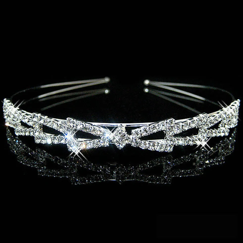 "Daisy" - Crystal Bridal Headband