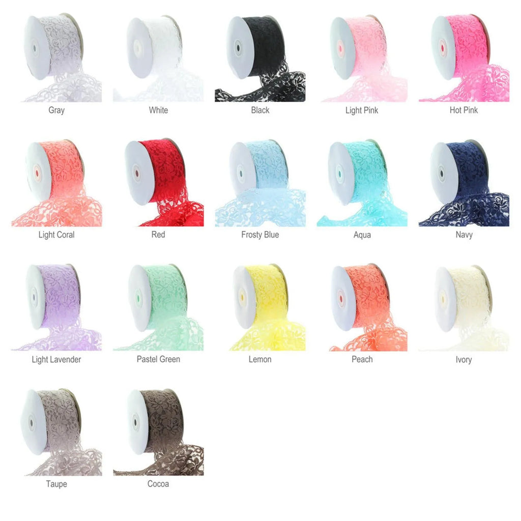 "Sierra" - Lace and Crystal Bridal Garter Set