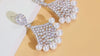 Bellatrix - Pearl and CZ Bridal Earrings | ADORA by Simona