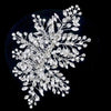 Melba -SIlverCrystalBridalHairComb|ADORAbySimona