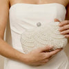 Wedding Handbags - Ivory Pearl Bridal Handbag Clutch