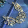 Wedding Hair Accessories - Crystal Bridal Headdress - Silver & Gold