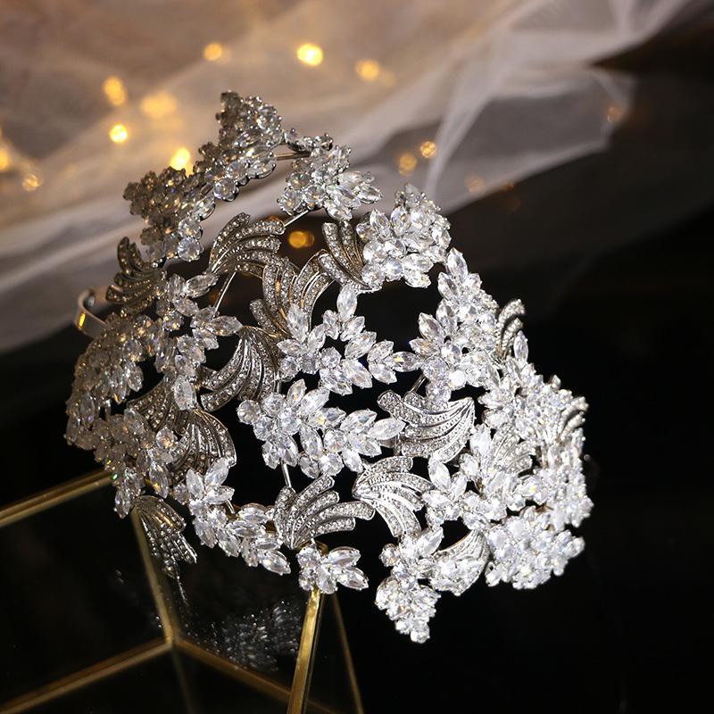 Wedding Hair Accessories - 1920s Style Crystal Bridal Hair Accessory