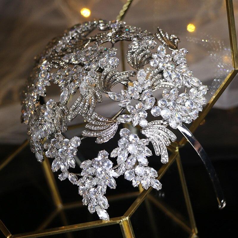 Wedding Hair Accessories - 1920s Style Crystal Bridal Hair Accessory